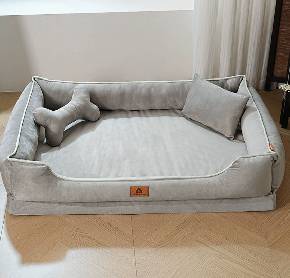 All-Season Dog House Dog Bed Pet Mat Super-Soft Fabric Sleeping Pad