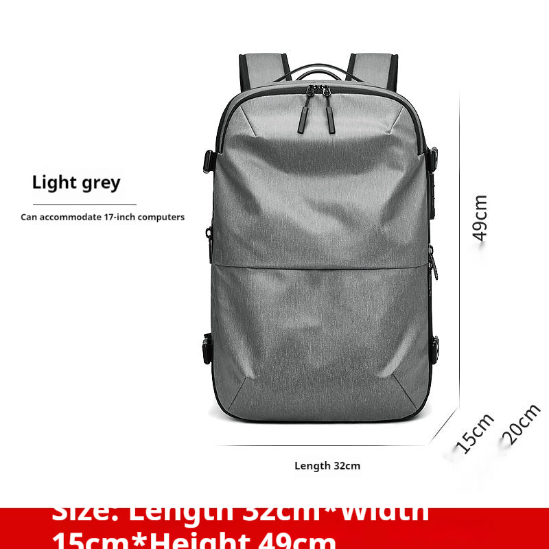 Minimalistischer, multifunktionaler Herren-Reiserucksack mit großem Fassungsvermögen