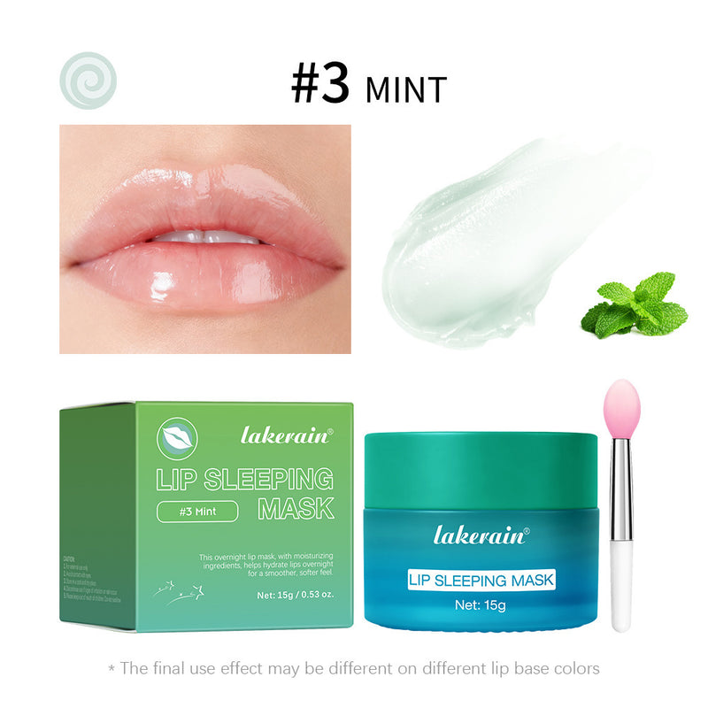 Two-tone Lip Mask Suitable For Both Day And Night Use Moisturizing And Hydrating Lip Balm