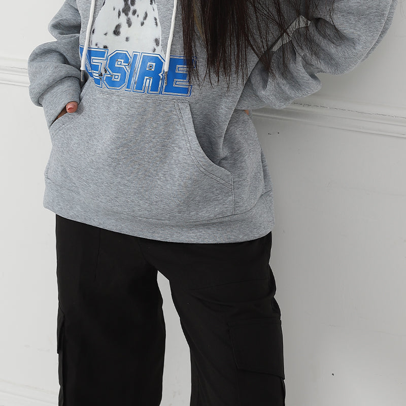 Women's Fashionable Casual Printed Long Sleeved Sweatshirt