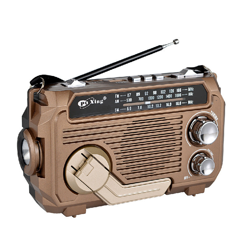 Hand Portable Radio Solar Power Generation Outdoor Bluetooth Speaker
