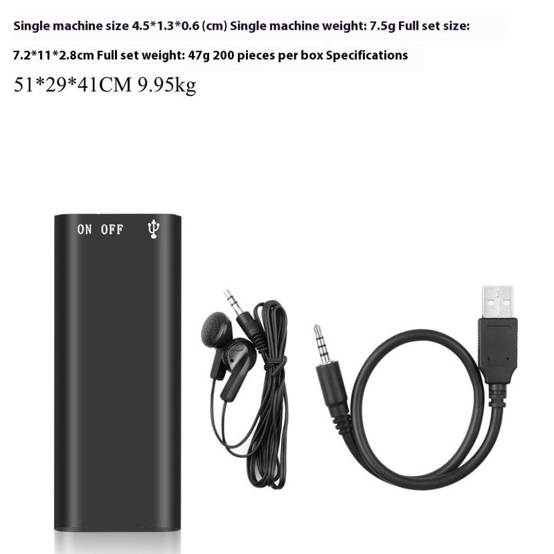 HD Recorder Digital Clear MP3 Player