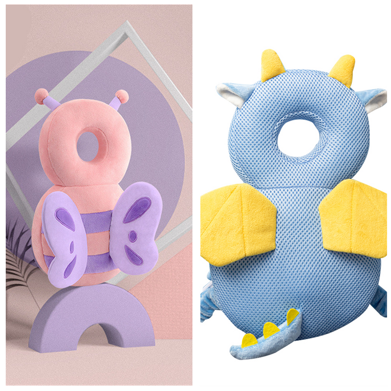 Baby Toddler Headrest Child Protection Baby Head Protection Cushion Cute Angel Wings