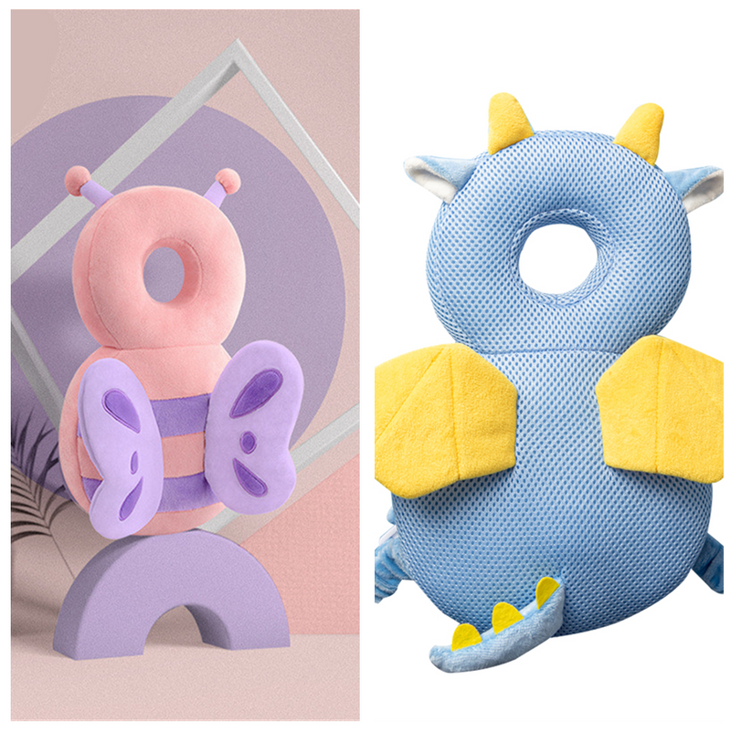 Baby Toddler Headrest Child Protection Baby Head Protection Cushion Cute Angel Wings