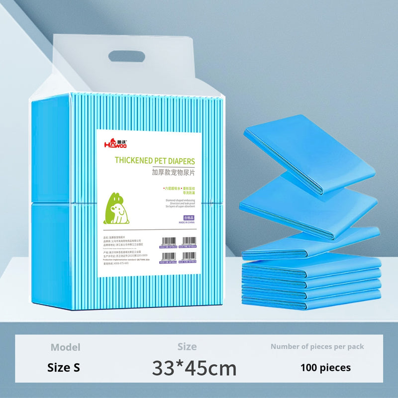 Almofada de mictório para desodorante absorvente descartável para animais de estimação