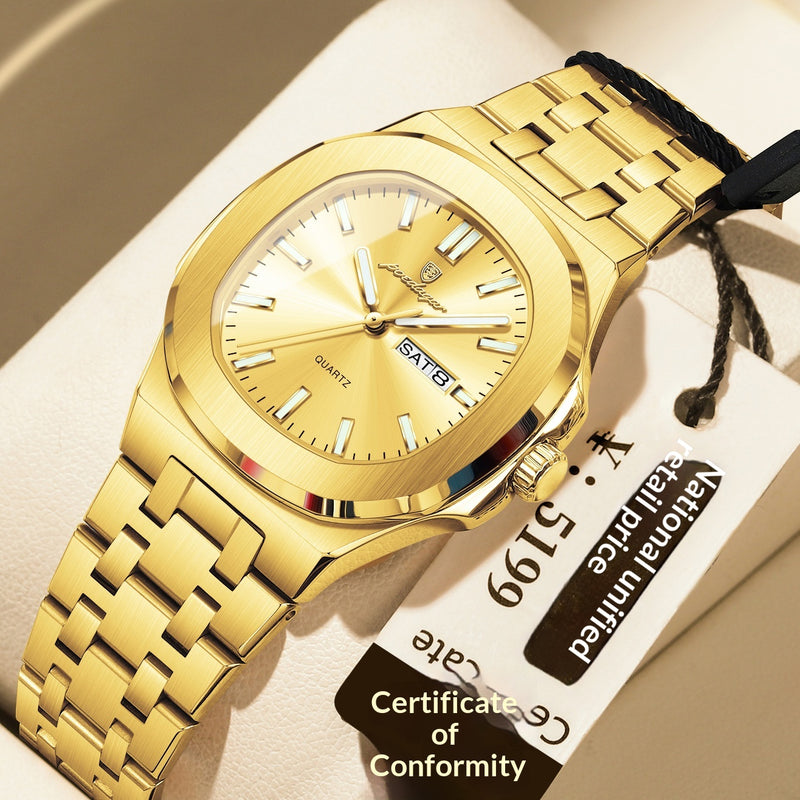 Ultra-thin Watch With Waterproof And Luminous Features