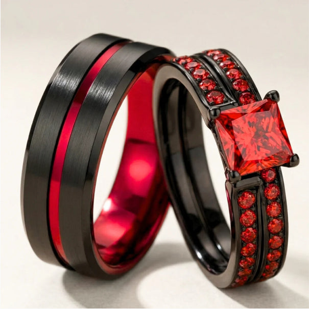 Fashion Black Men's Domineering Ring