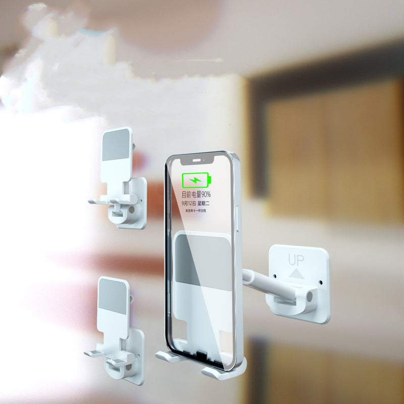 Supporto pieghevole da parete per telefono cellulare