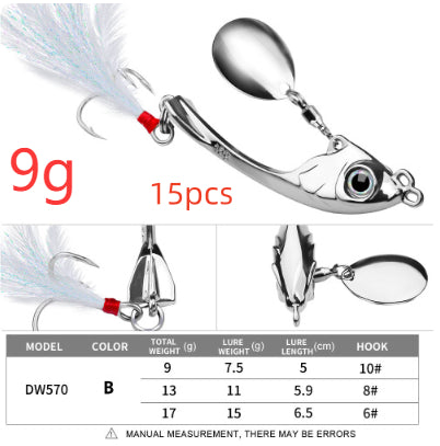 Lure String Moon Spinning Sequins Long-distance Casting