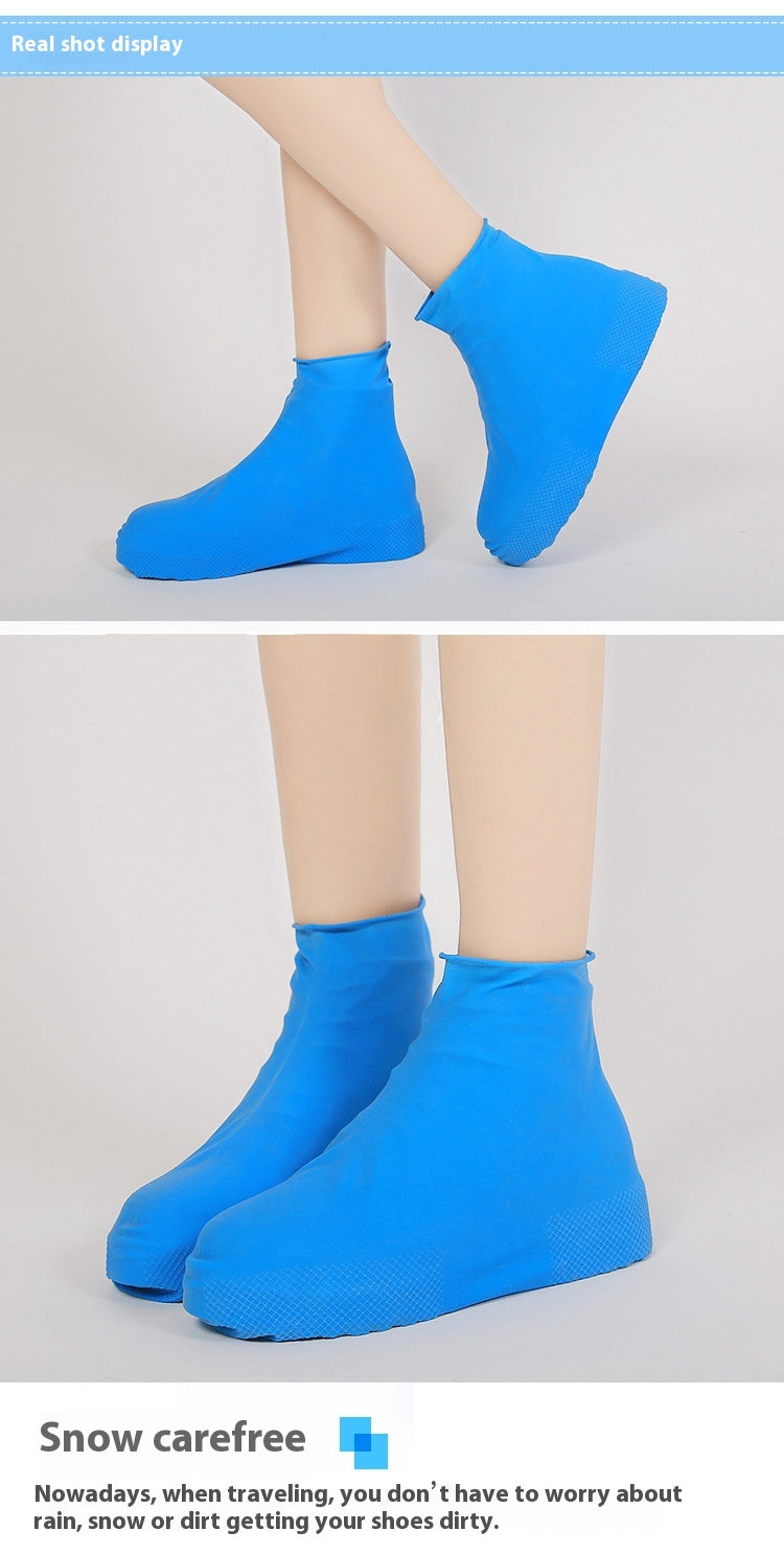 Wanderstiefel für Damen und Herren – rutschfest, strapazierfähig, leicht zu transportieren, aus Silikon, Regenstiefel