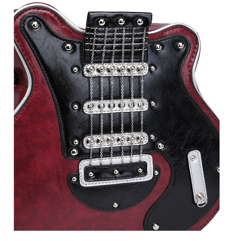 Personalisierte Fashion-Umhängetasche im Gitarren-Design für Damen