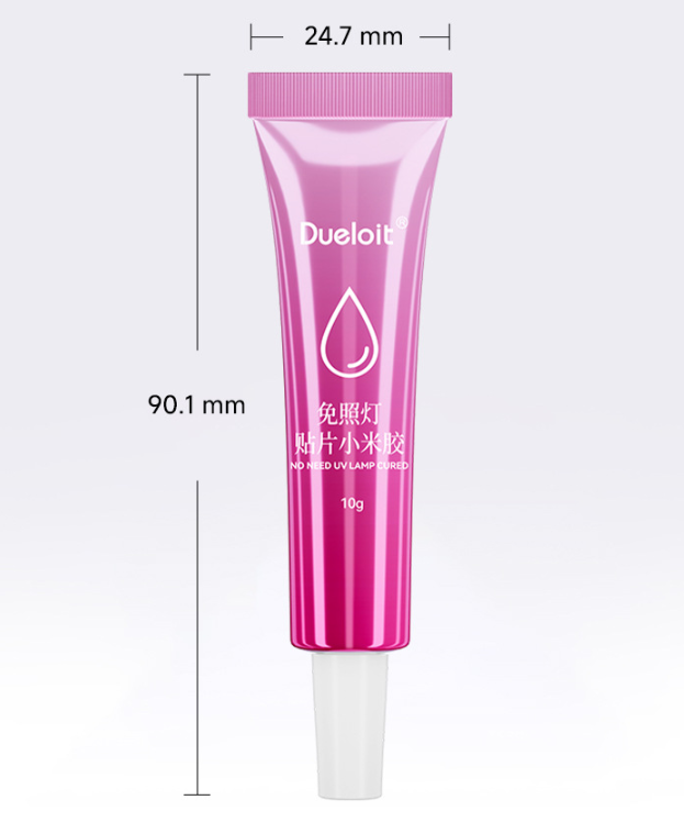 Cola de secagem rápida para pontas de unhas Xiaomi em tubo