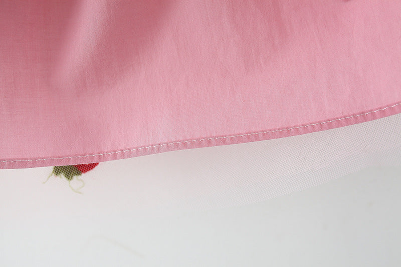 Vestido de moda coreana estilo princesa para rapariga