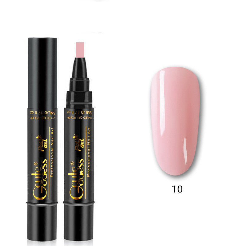 Caneta de Cola para Unhas 3 em 1, Caneta de Cola de Passo Único, Caneta Íman para Unhas de Gel Fotopolimerizáveis, Caneta Íman Forte para Efeito Olho de Gato e Efeito Água, Ferramenta de Manicure DIY