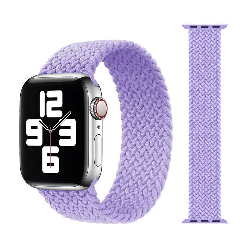 Single Loop Nylon Braided Elastic Strap