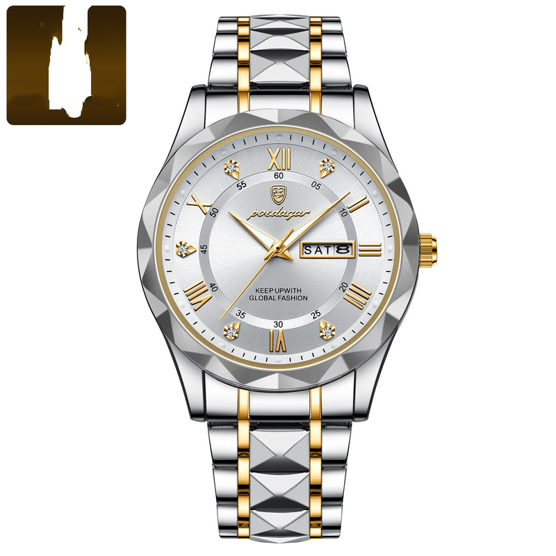 Mens Fully Automatic Waterproof Luminous Watch