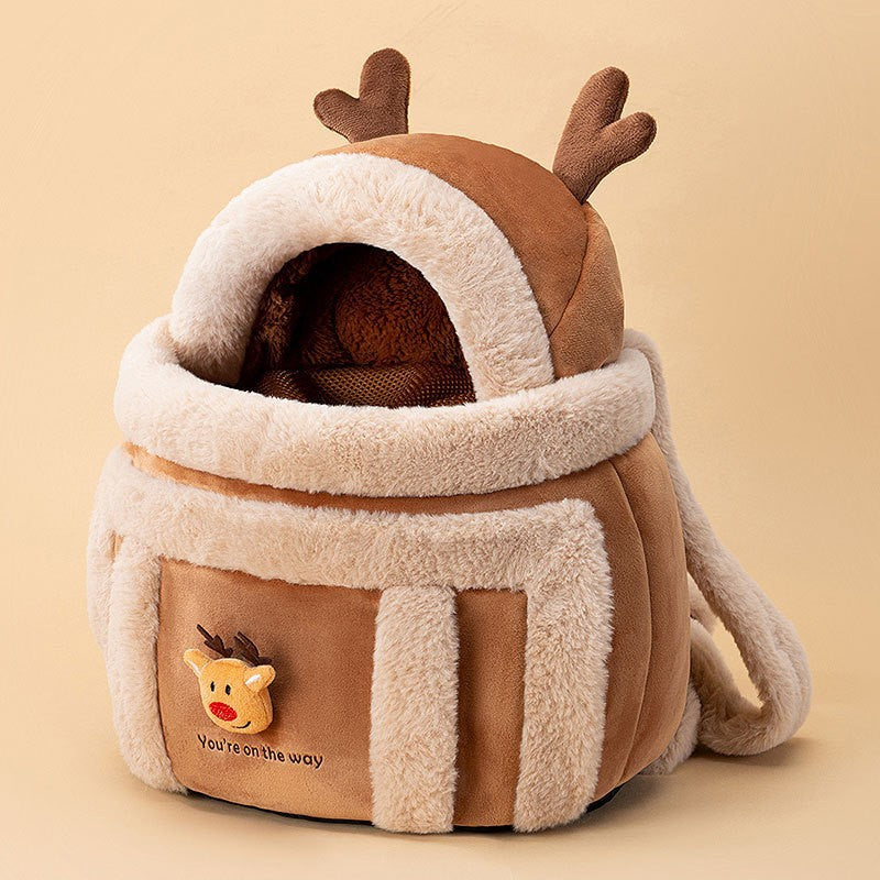Cat Carrier Off-shoulder Bag Animal Patterns
