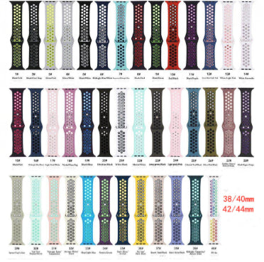 Watch Strap Rubber Silicone Strap