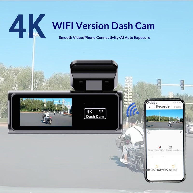 Neuer WLAN-fähiger Auto-DVR mit 19,7-Zoll-Display für Mobilfunkverbindung