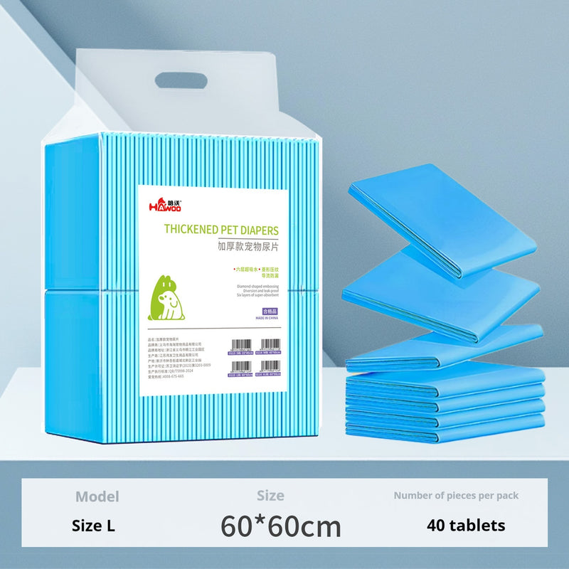 Almofada de mictório para desodorante absorvente descartável para animais de estimação