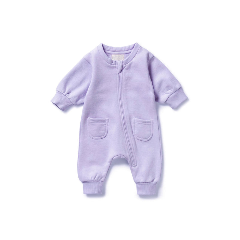 Spring Autumn Solid-color Long-sleeve Baby Onesie