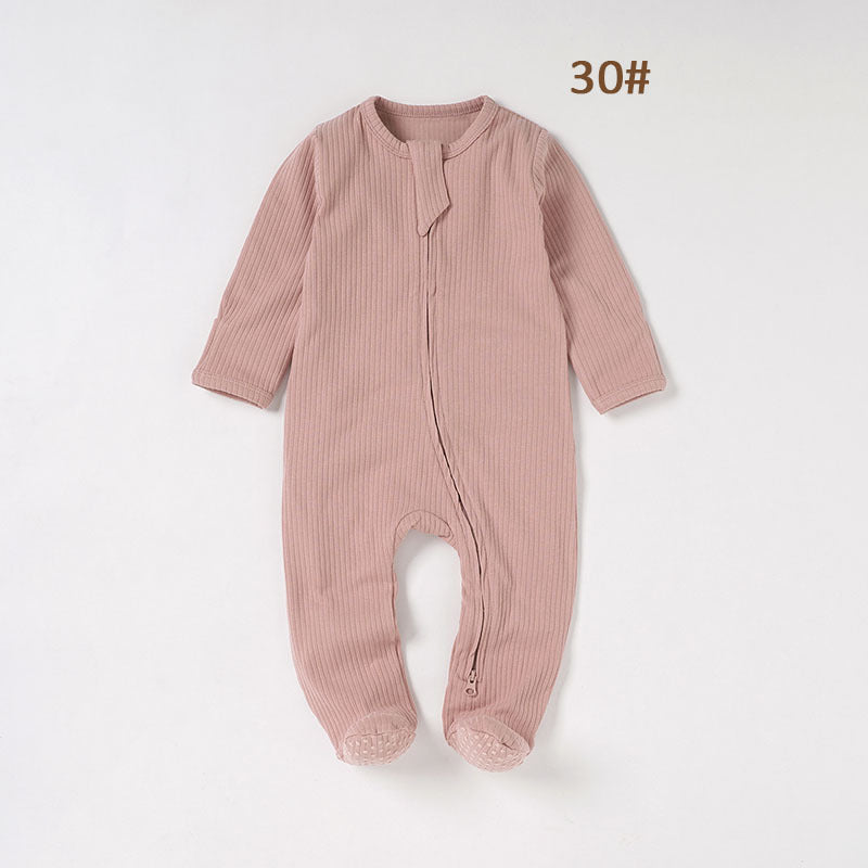 Baby-Body aus geripptem Stoff