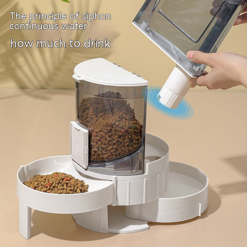 Automatischer Wasserwechsel-Futterautomat für Haustiere