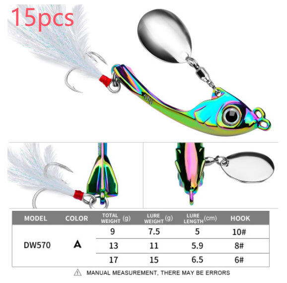 Lure String Moon Spinning Sequins Long-distance Casting