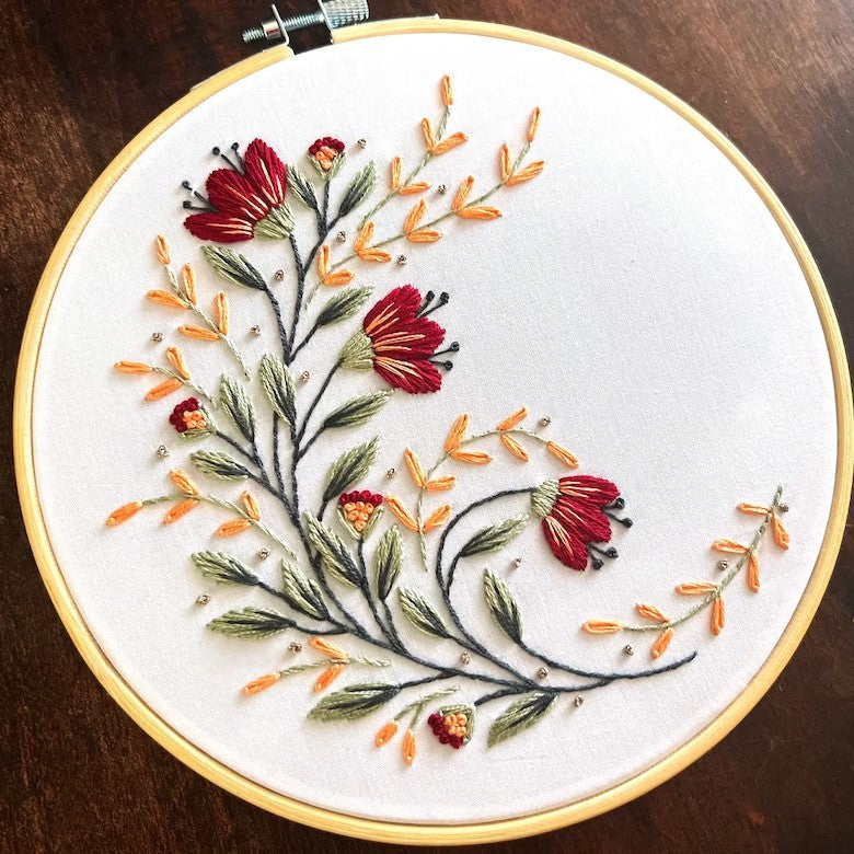 Flower Embroidery Material Package Decoration Ornaments