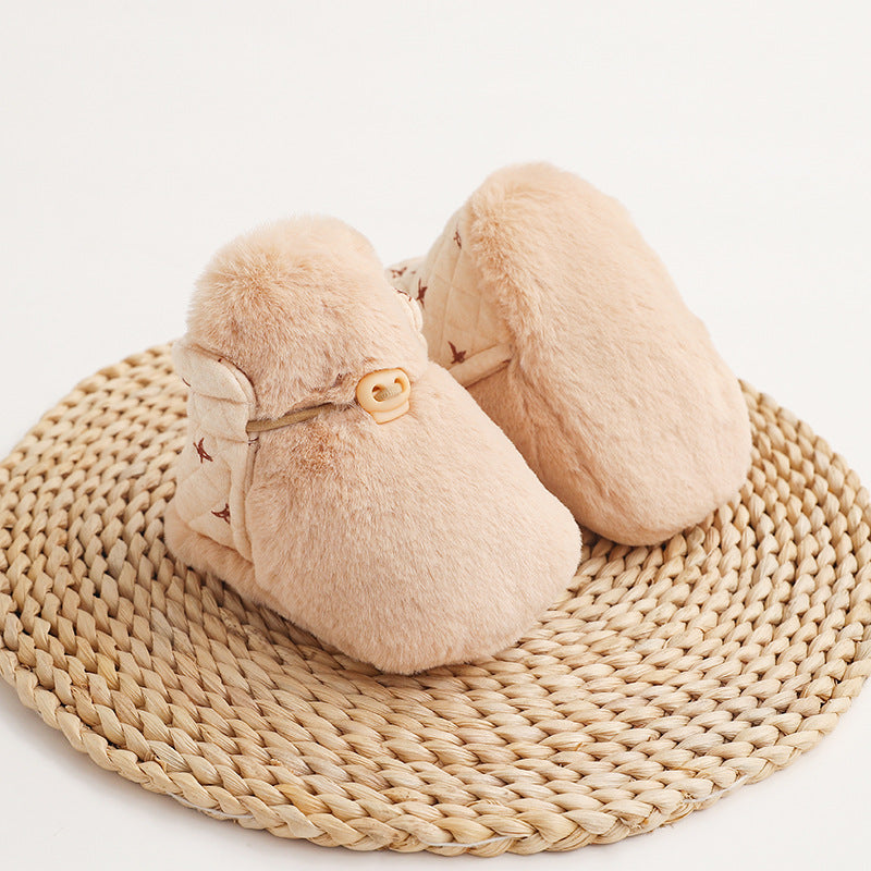 Herbst-Winter-Krabbelschuhe mit weicher Sohle für Babys und Kleinkinder