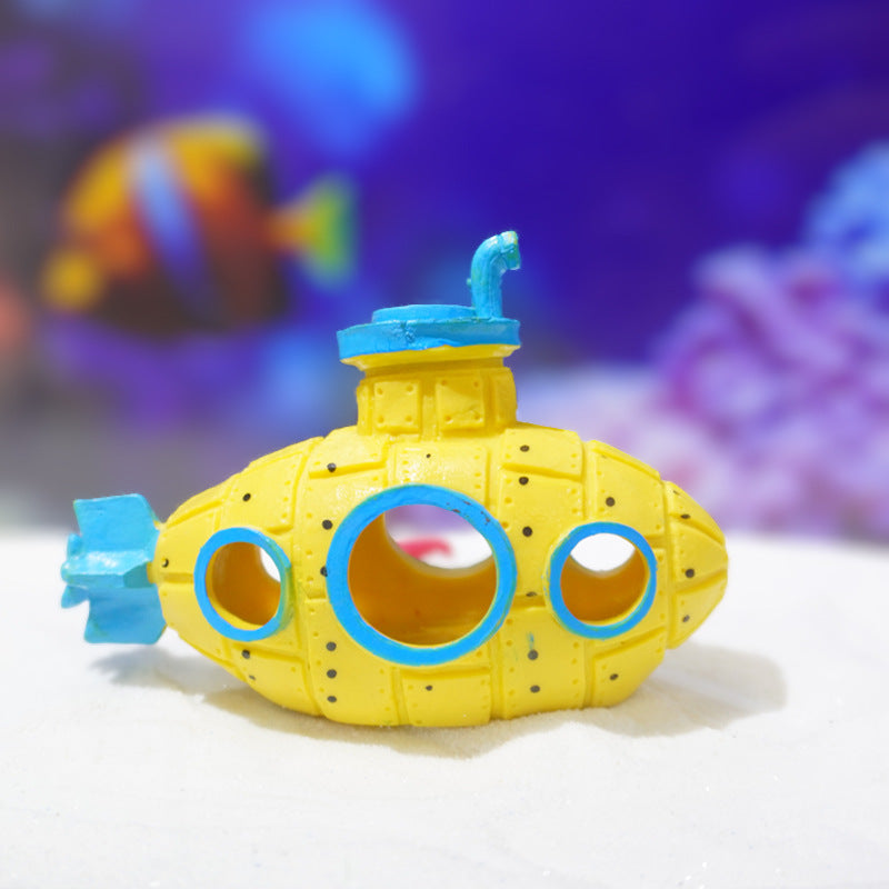 Aquarium PVC Decoration Hiding House Ornament