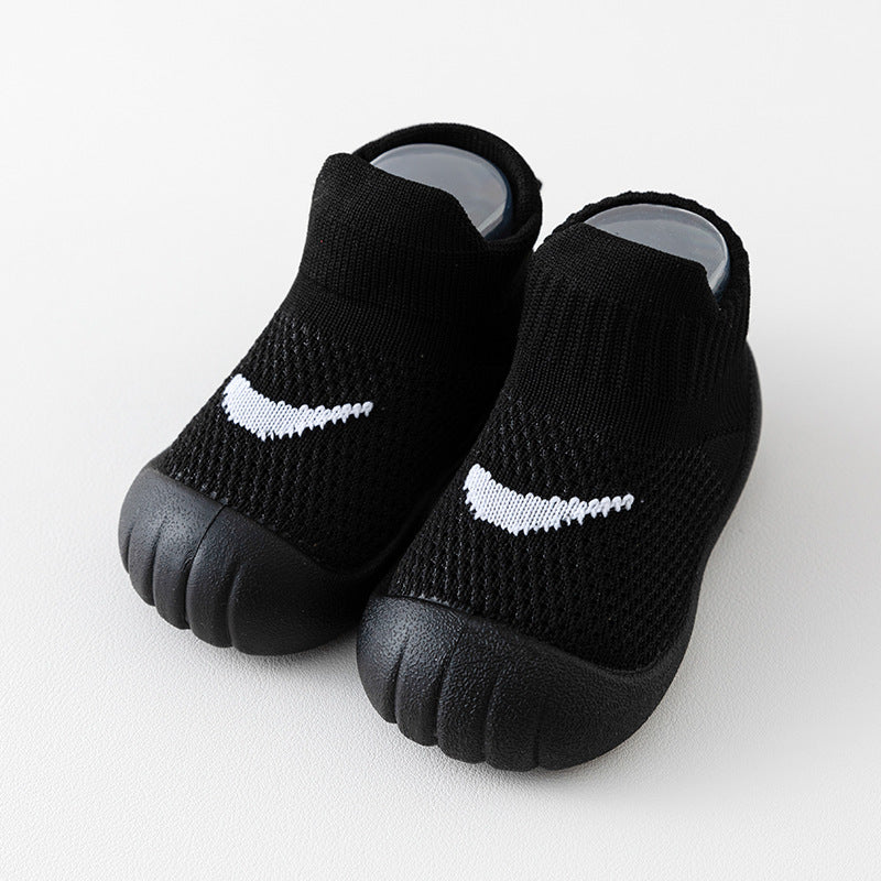 Frühling/Herbst Lauflernschuhe für Babys und Kleinkinder, atmungsaktiv, mit weicher Sohle