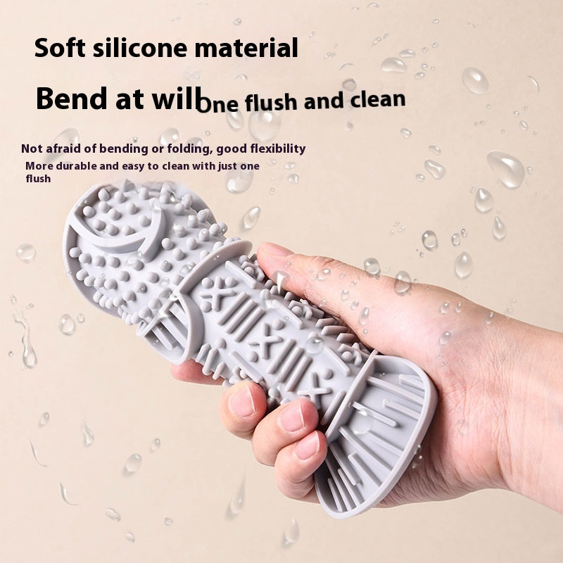 Silicone Pet Slow Food Anti-queda Anti-transbordamento Almofada para lamber cães