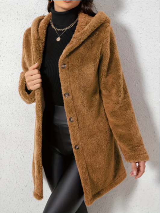 Elegante Damen-Fleecejacke