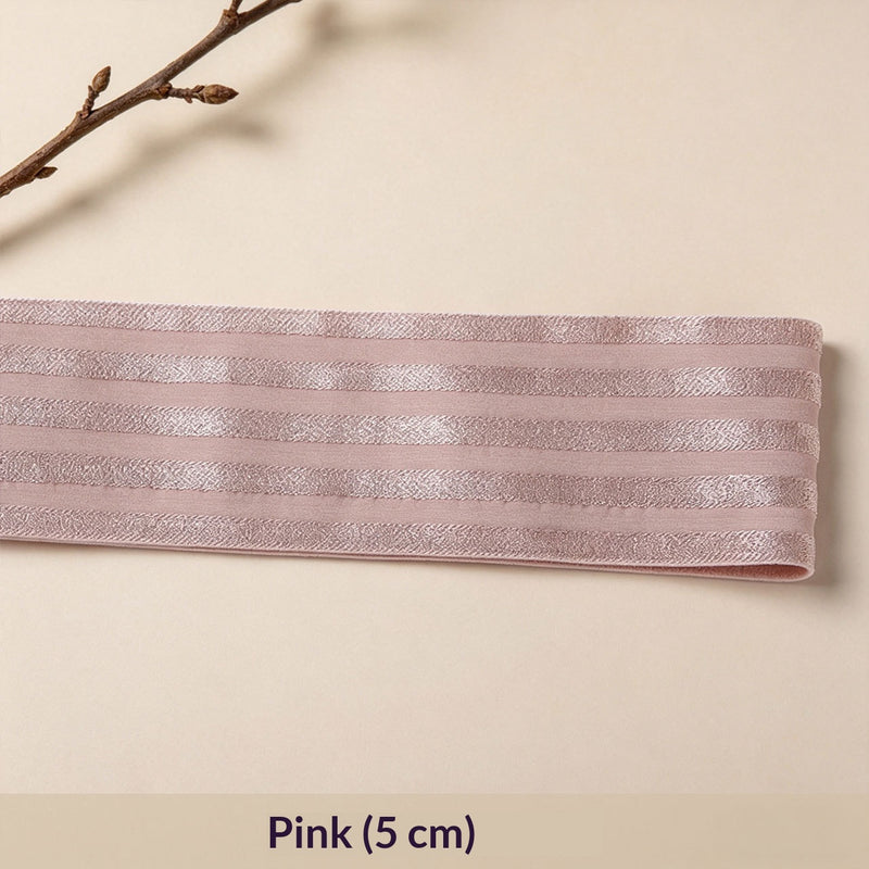 Buntes elastisches Seidenband glänzendes Gummiband Nähzubehör