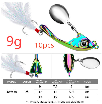 Lure String Moon Spinning Sequins Long-distance Casting