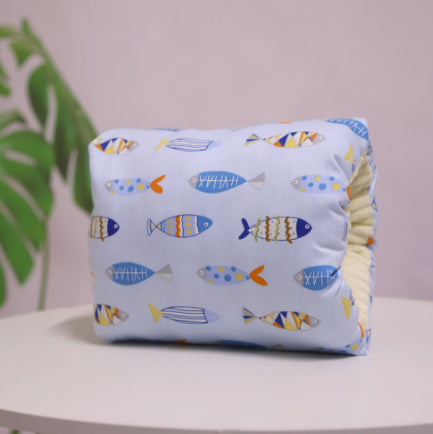 Verstellbares Baby-Stillkissen aus Baumwolle, waschbares Baby-Stillkissen, Armpolster