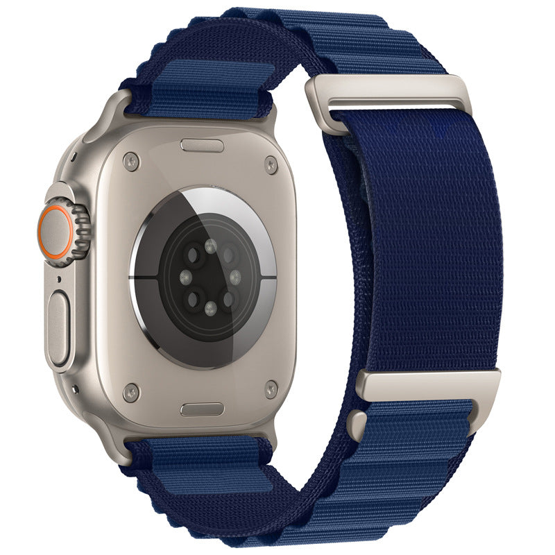 Bracelete de relógio em nylon com fivela em C e duas secções de ajuste rápido