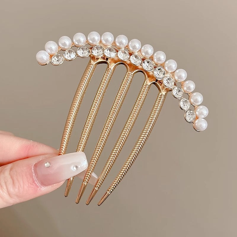 Schmetterlings-Steckkamm mit Strass für Hochsteckfrisuren