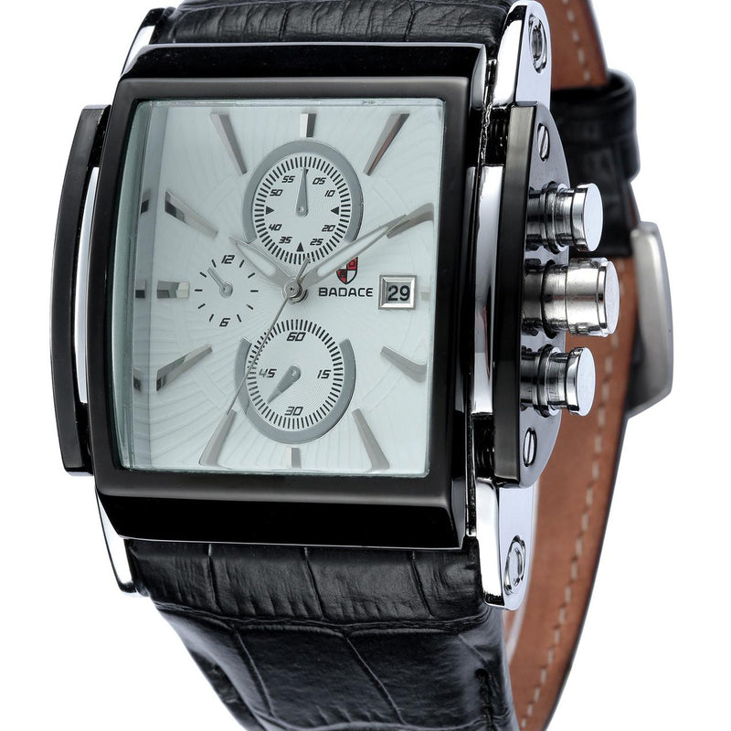 Business-Quarzuhr mit Armband für Herren
