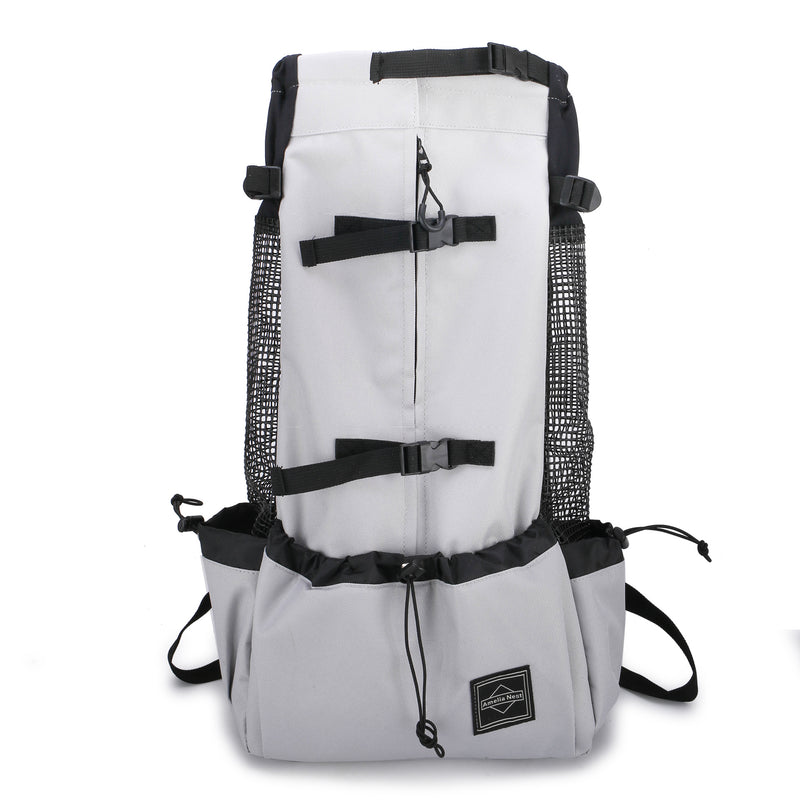 Mochila para animais de estimação exposta, ventilada, respirável e lavável
