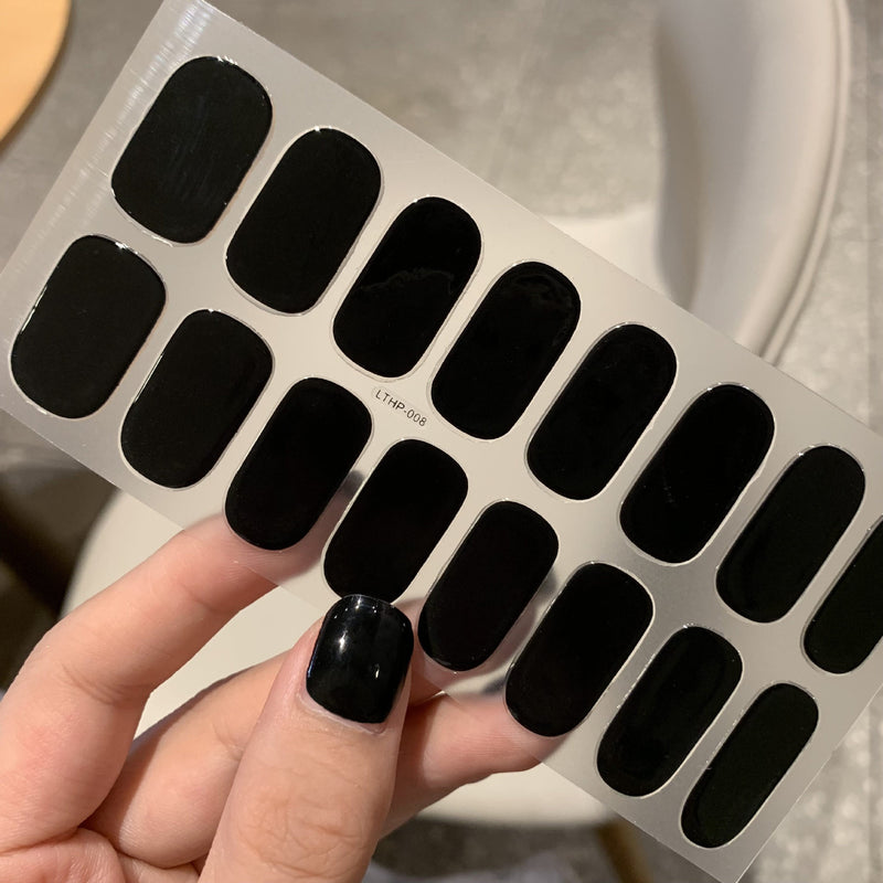 Autocolantes de beleza para unhas, semi-curados, de segunda geração, impermeáveis e duradouros