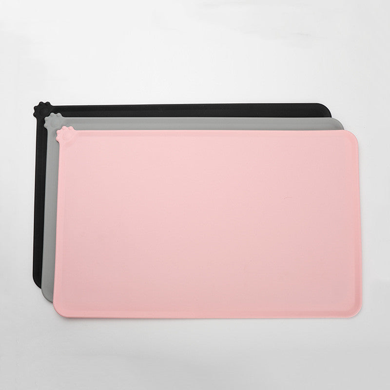 Waterproof Non-slip Food Mat Car Pet Bowl Pad