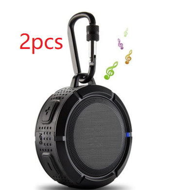 Tragbarer, wasserdichter Bluetooth-Outdoor-Lautsprecher mit Kartenslot