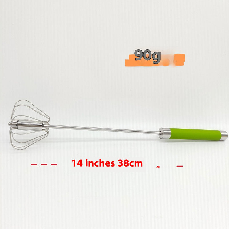 Stainless Steel 12-inch Semi-automatic Whisk Baking Tools