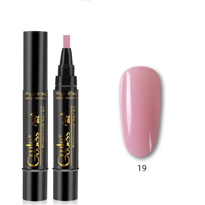 Caneta de Cola para Unhas 3 em 1, Caneta de Cola de Passo Único, Caneta Íman para Unhas de Gel Fotopolimerizáveis, Caneta Íman Forte para Efeito Olho de Gato e Efeito Água, Ferramenta de Manicure DIY