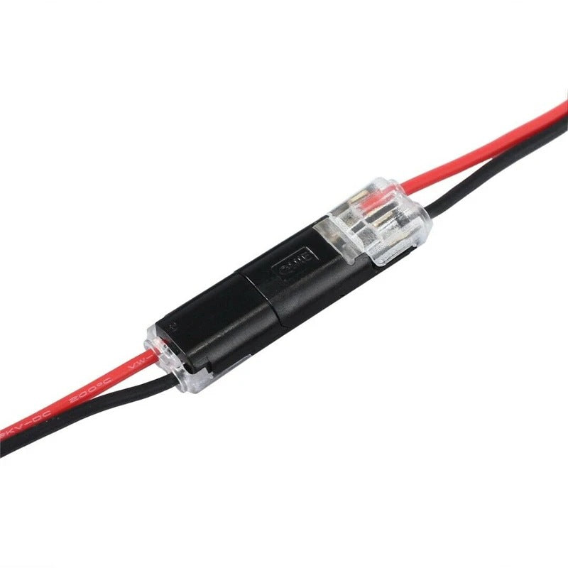 Condutor de alimentação de conector removível de plug-in mútuo sem soldagem de LED