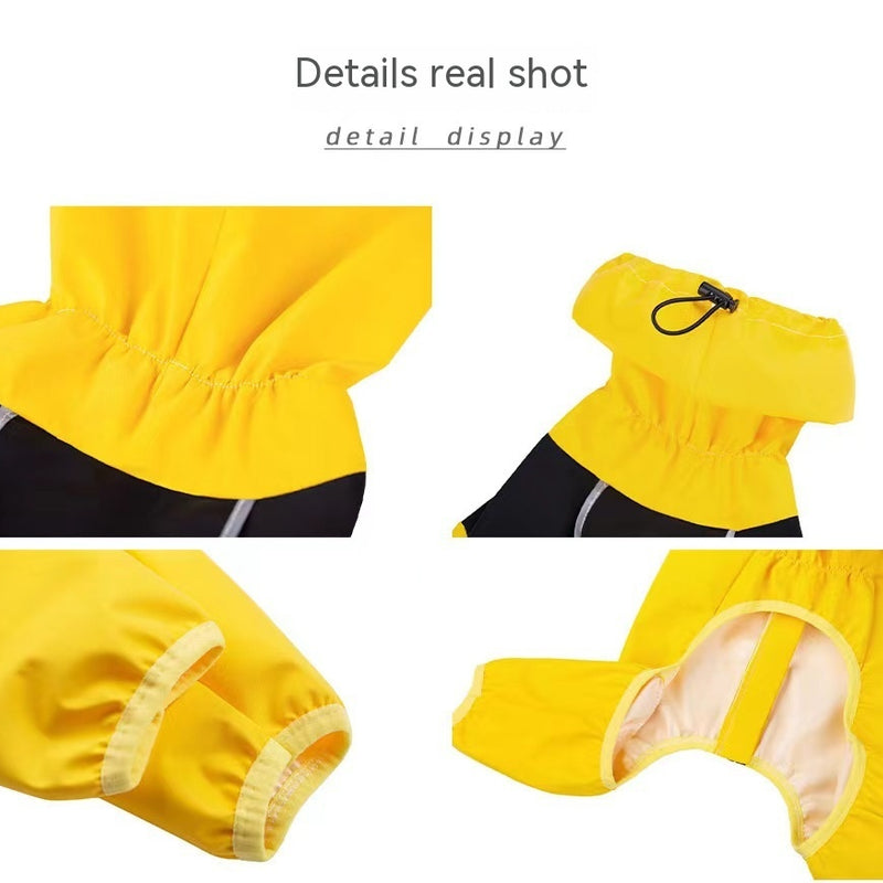 Shell Jacket Four-leg All-inclusive Dog Clothes Waterproof Windproof