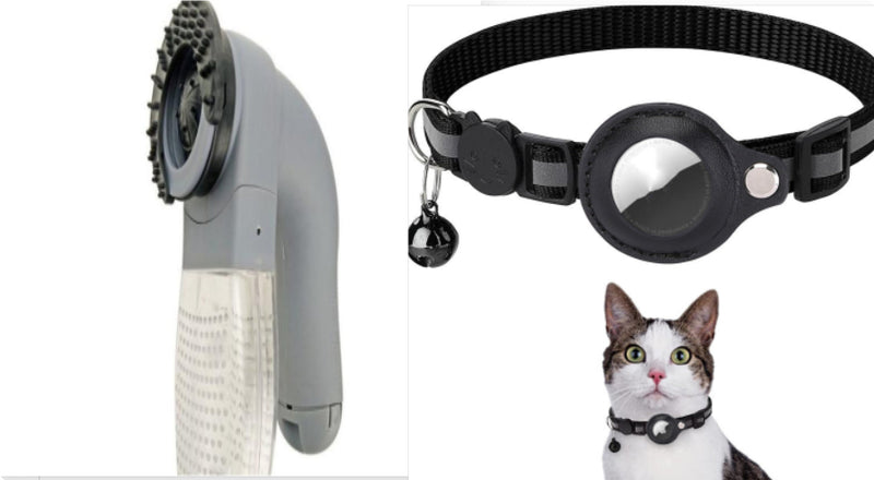 Reflektierendes, wasserdichtes Halsband-Etui für AirTag, AirTag-Schutzhülle, Nylon-Halsband für Katzen, Hunde, Kätzchen und Welpen