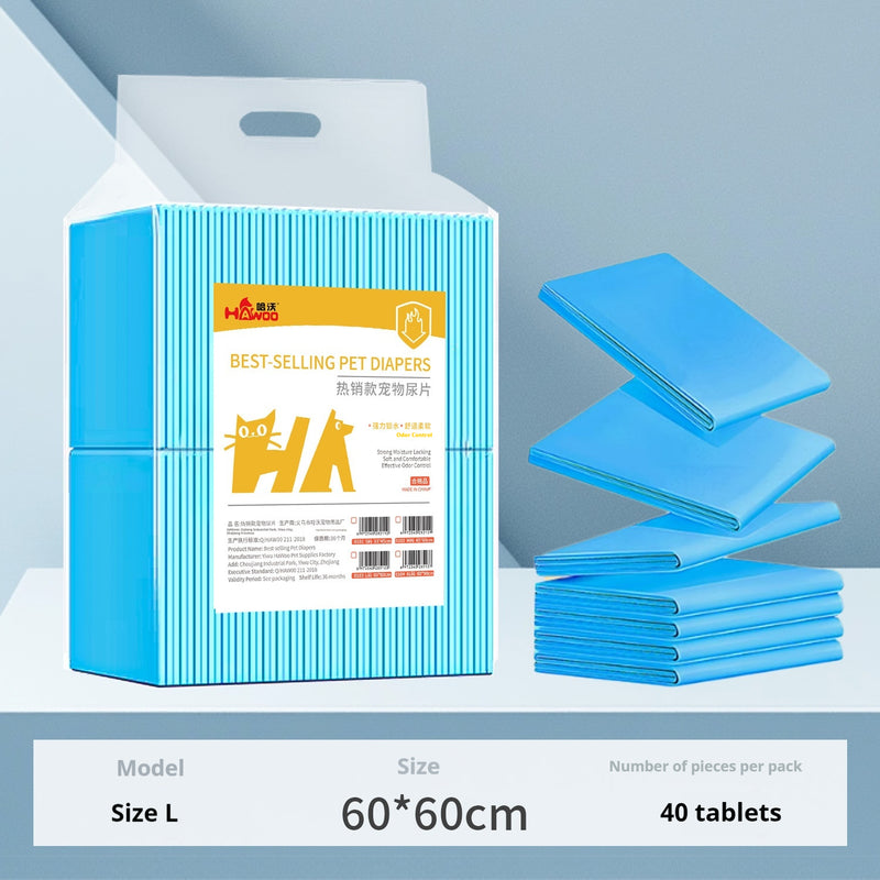 Almofada de mictório para desodorante absorvente descartável para animais de estimação